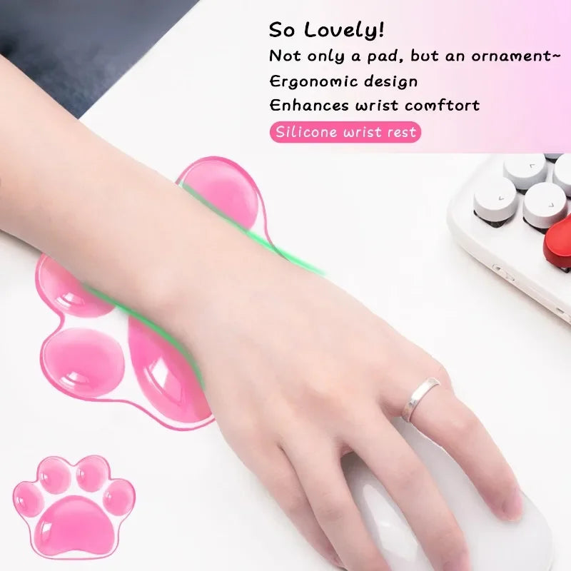 Sweet Cat Paw Wrist Rest Pad