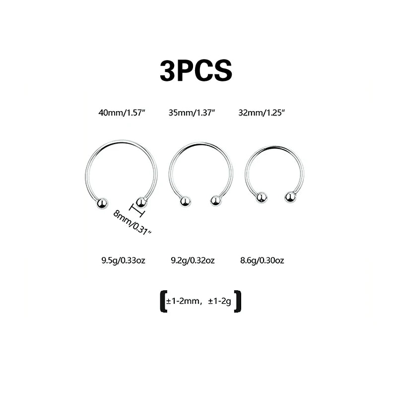Stainless Steel Comfort Glans Support Rings