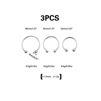 Stainless Steel Comfort Glans Support Rings - Puppy's Aesthetics