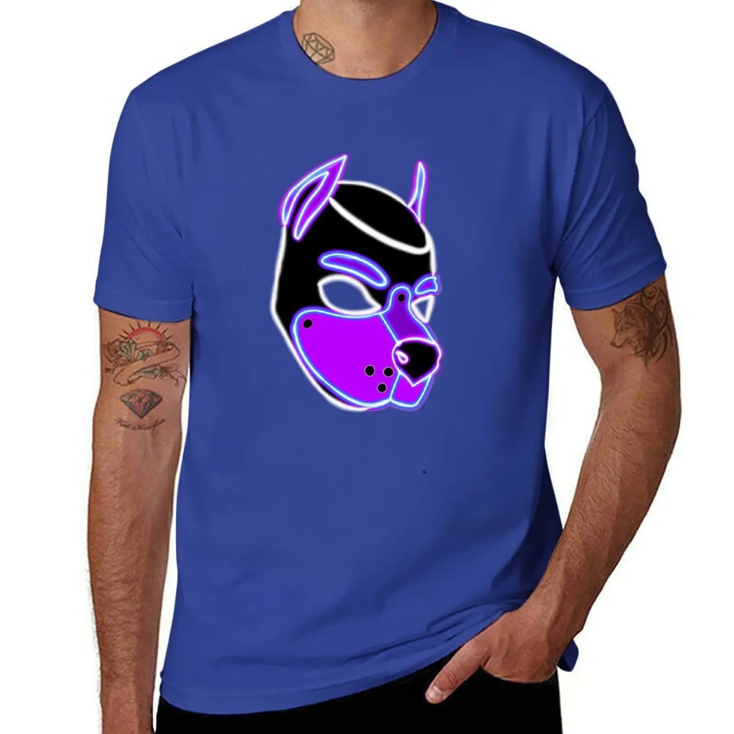 Neon Pup Graphic Play Tee (Colors)