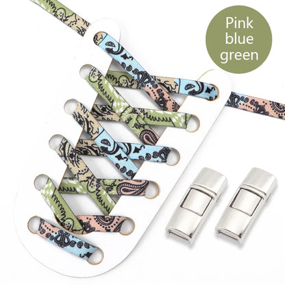 No-Tie Press Lock Elastic Shoelaces