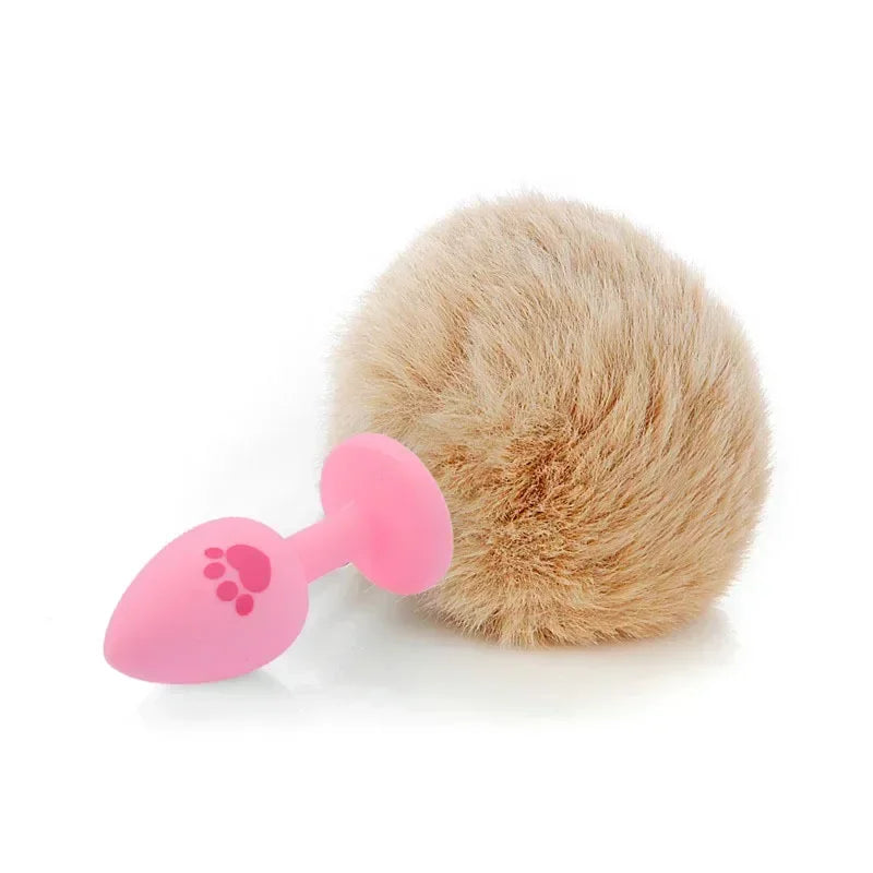 Sweet Bunny Paw Anal Plug (Colors)