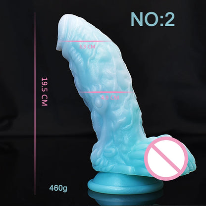 Pink Frost Monster Dildo