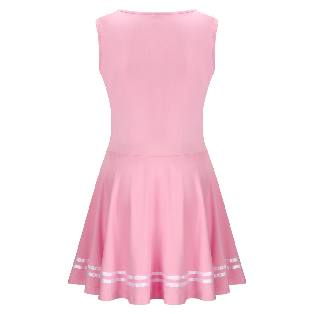 Sissy Cheerleader Uniform – Pink & White
