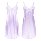 Sissy Lace Dream Satin Nightdress