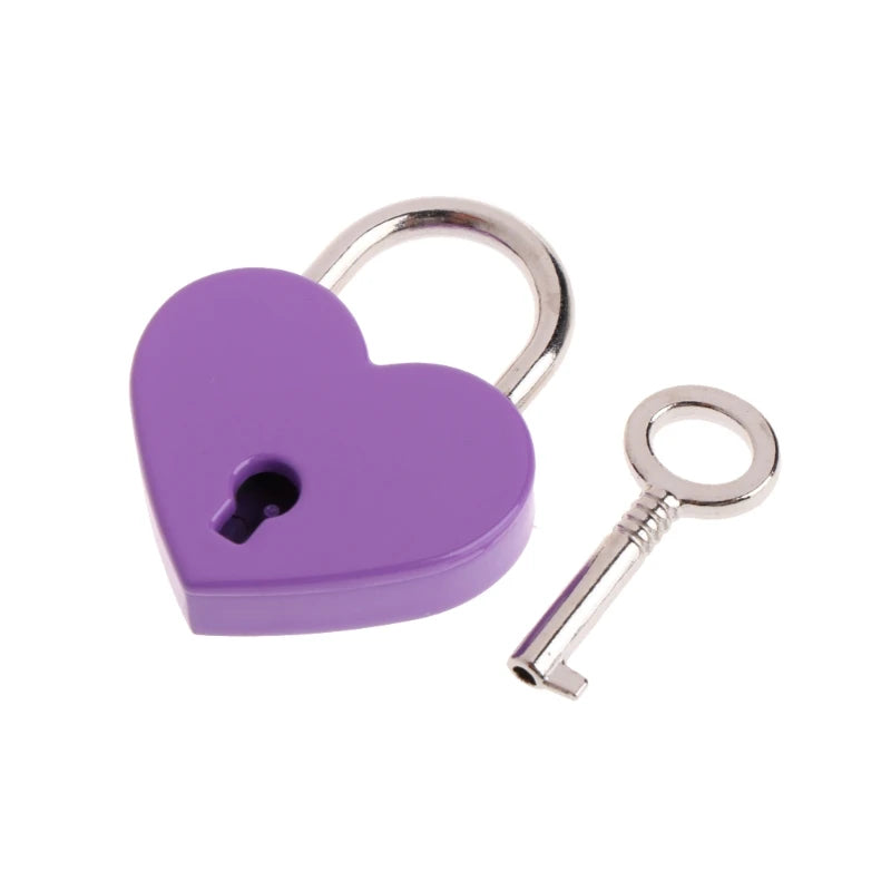 Tiny Heart Wish Lock (Colors)