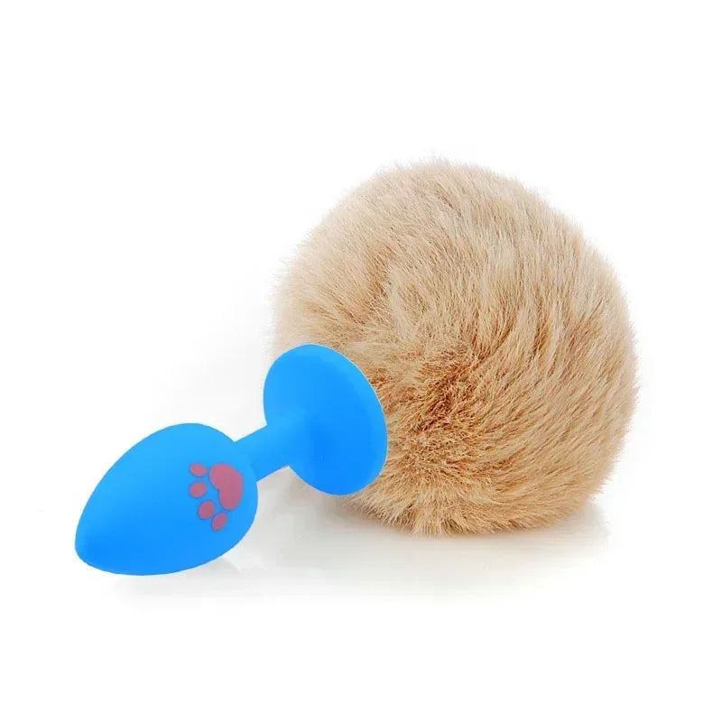 Sweet Bunny Paw Anal Plug (Colors)