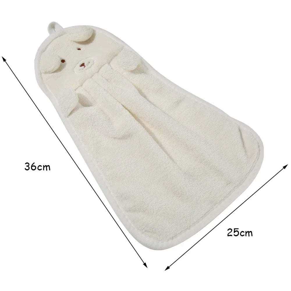 Sleepy Penguin Hanging Hand Towel