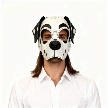 Spotty Sweetheart Dalmatian Petplay Mask
