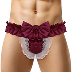 Sugar Kiss Bow Sissy Thong Briefs