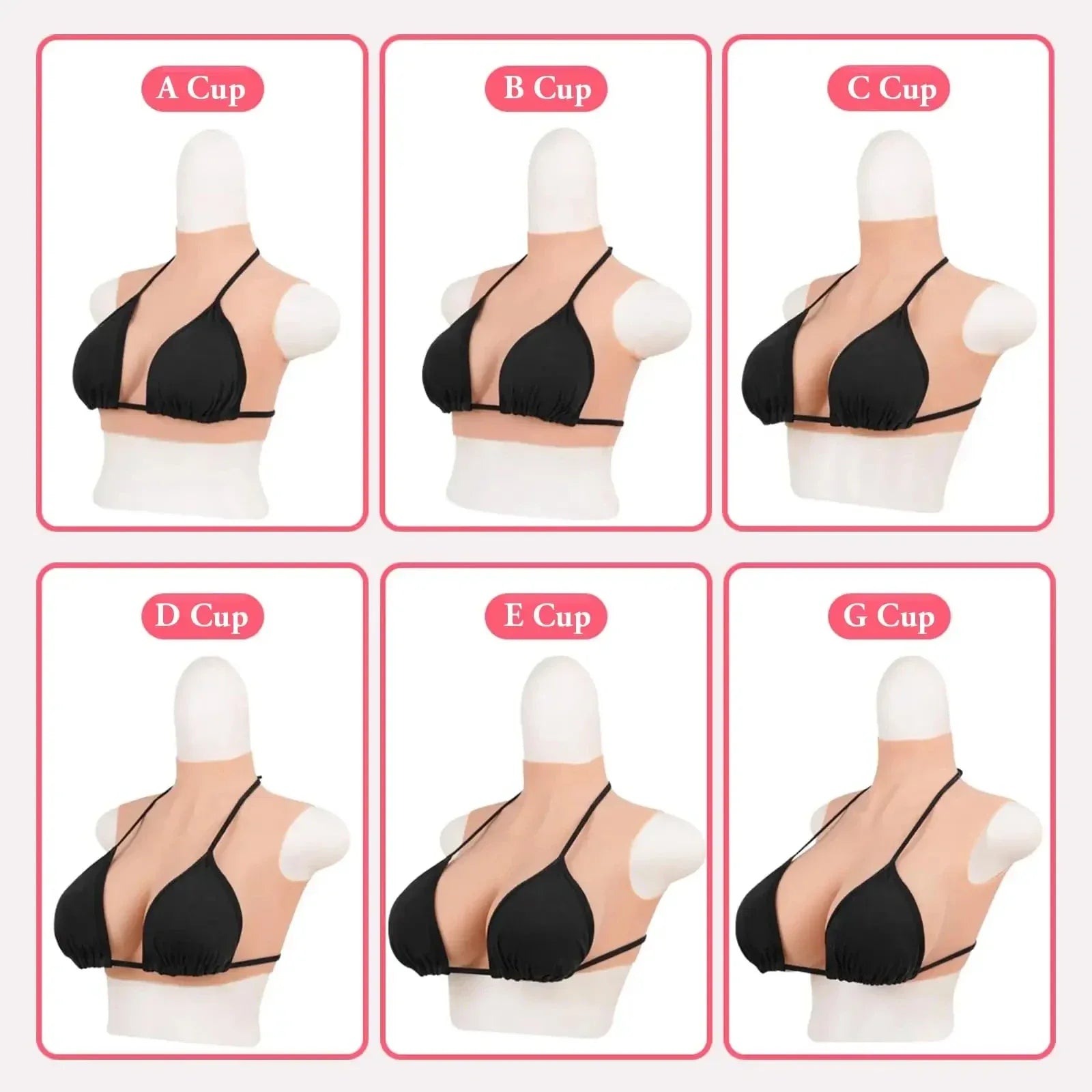 Silicone Breast Forms – Large Fake Boobs - Puppy's Aesthetics