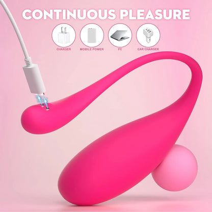 APP Remote Control Vibrator Adult Sex Toy Bluetooth Long Distance