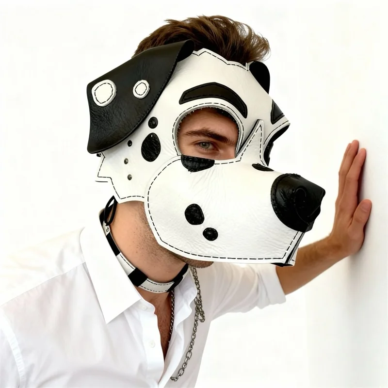 Spotty Sweetheart Dalmatian Petplay Mask