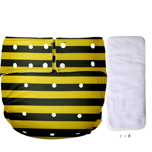 Bumble Bee Cloth Diaper