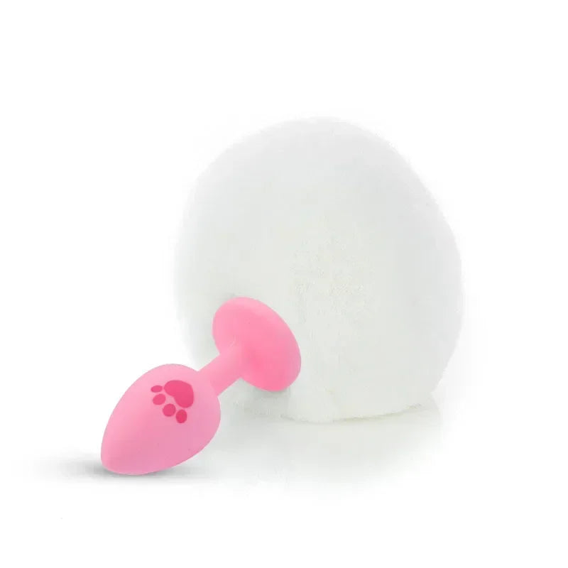 Sweet Bunny Paw Anal Plug (Colors)