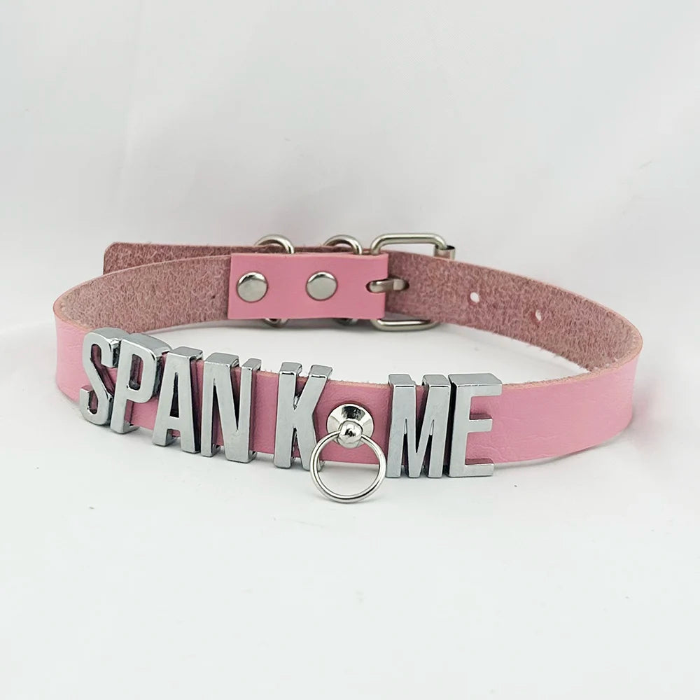 Yes Daddy Pink Collar + Leash (Colors)