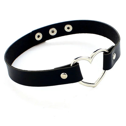 Sweetheart Holographic Heart Collar