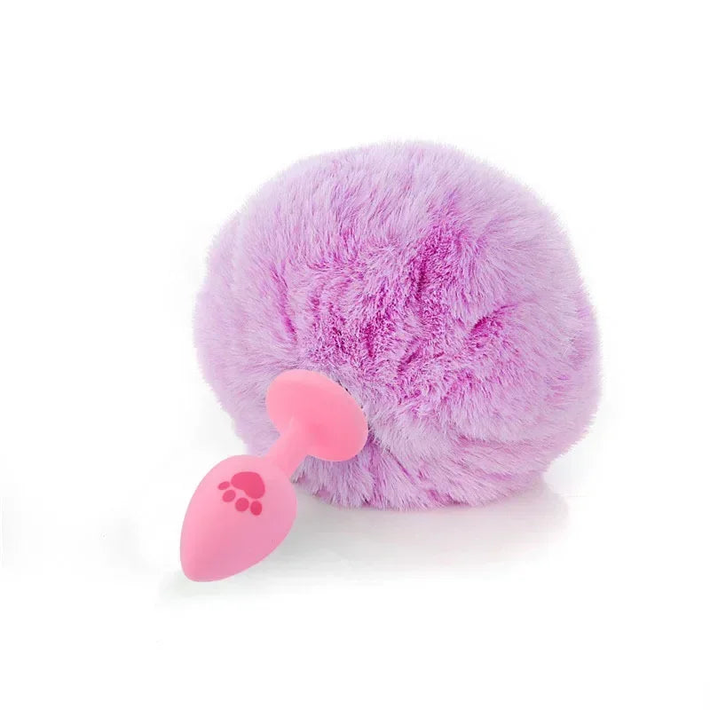 Sweet Bunny Paw Anal Plug (Colors)
