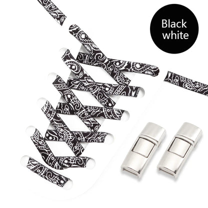 No-Tie Press Lock Elastic Shoelaces