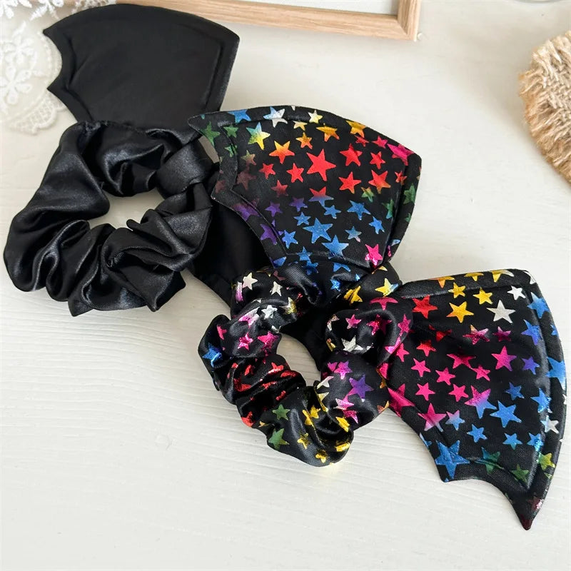 Little Night Flyer Bat-Wing Scrunchie