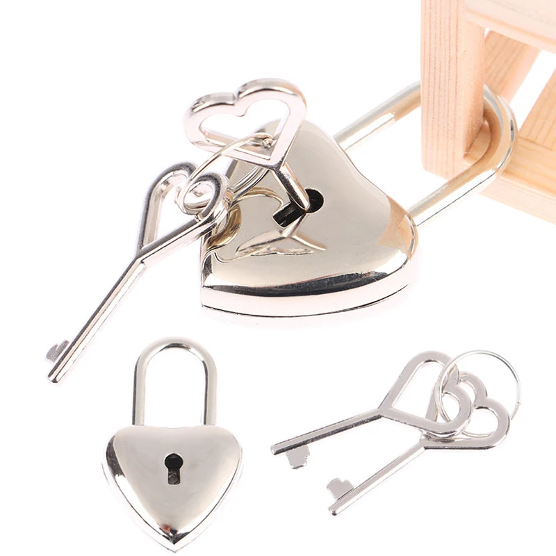 Silver Heart Keepsake Lock