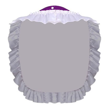 Sweet Sissy Ruffle Large Bib