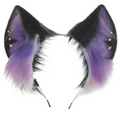 Midnight Mischief Petplay Ears Headband - Puppy's Aesthetics
