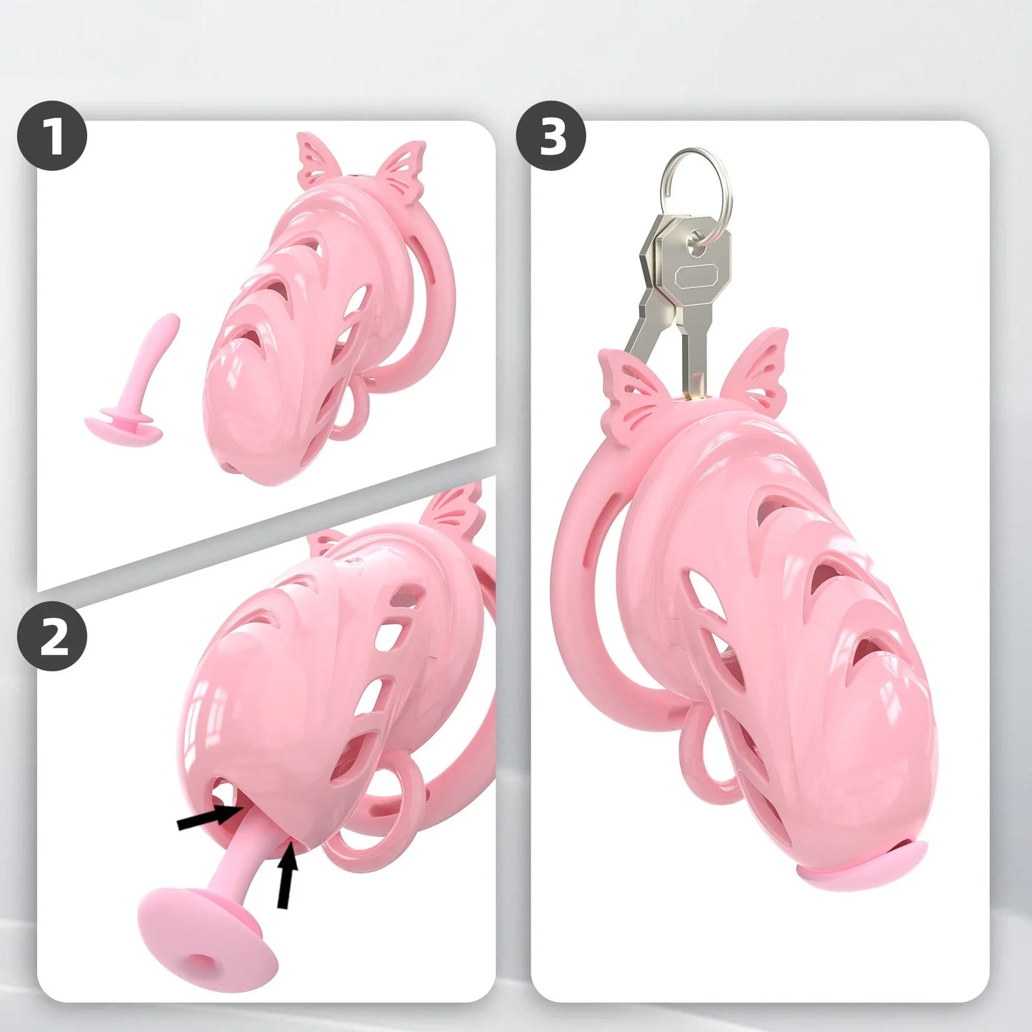 Velvet Promise Soft Chastity Cage - Puppy's Aesthetics