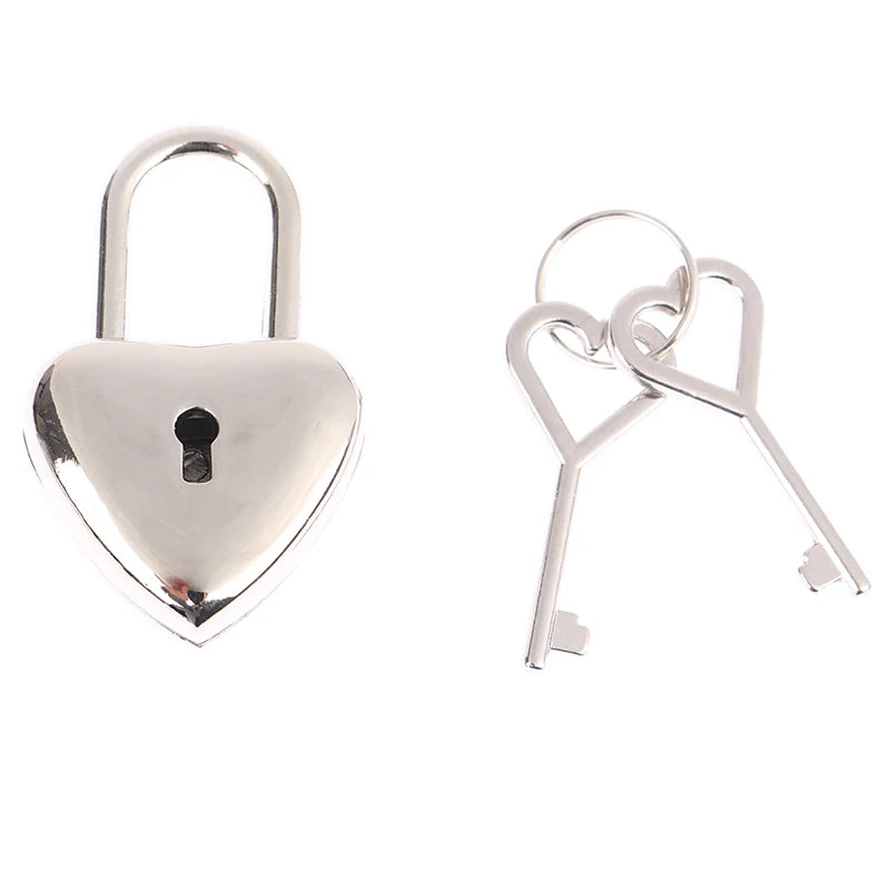 Silver Heart Keepsake Lock