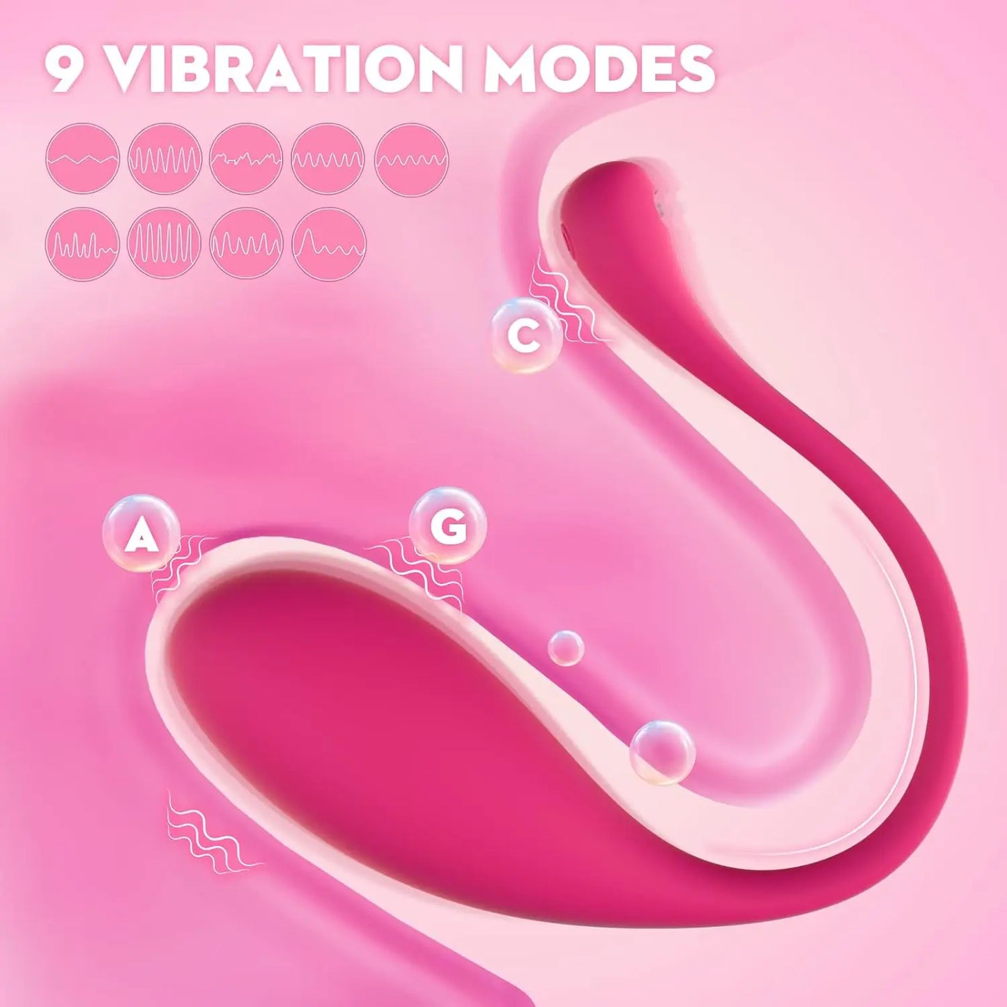 APP Remote Control Vibrator Adult Sex Toy Bluetooth Long Distance