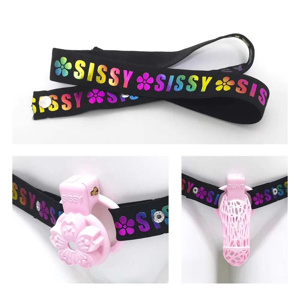 Sissy Chastity Safety Harness Support