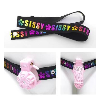 Sissy Chastity Safety Harness Support