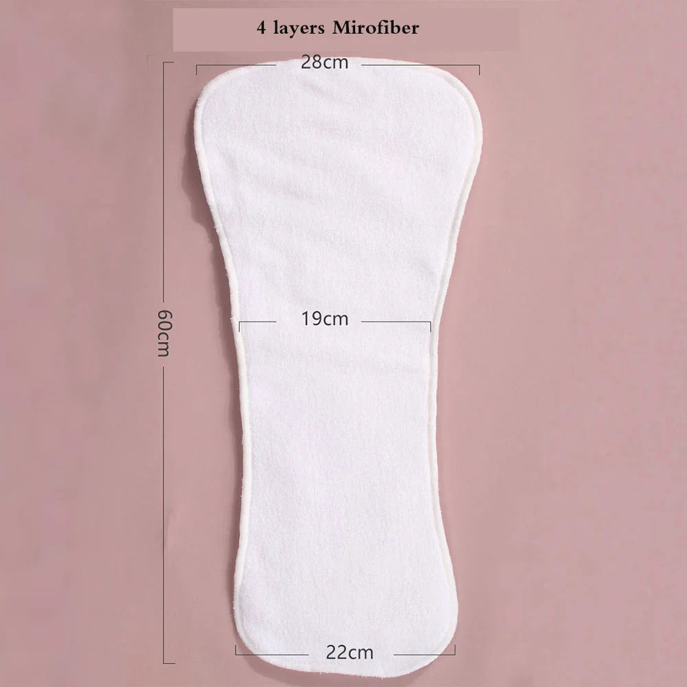 2pcs Washable Adult Diaper Inserts