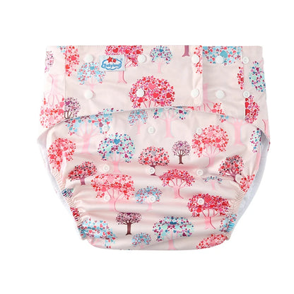 5Pcs Adorable Adult ABDL Cloth Diapers