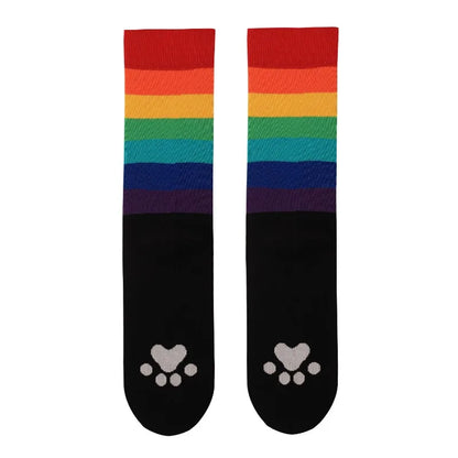 Proud Paws Rainbow Crew Socks (3-Pair Set)