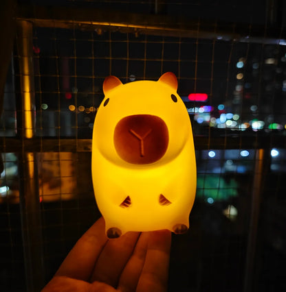 Capybara Cuddle Glow Night Light