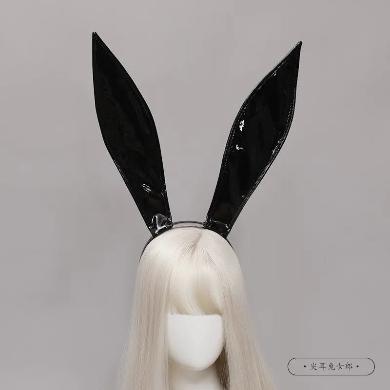 Midnight Bunny Ears Headband