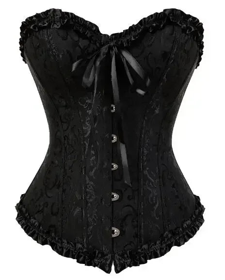 Plus Size Corset Dress & Tutu Skirt Set - Puppy's Aesthetics