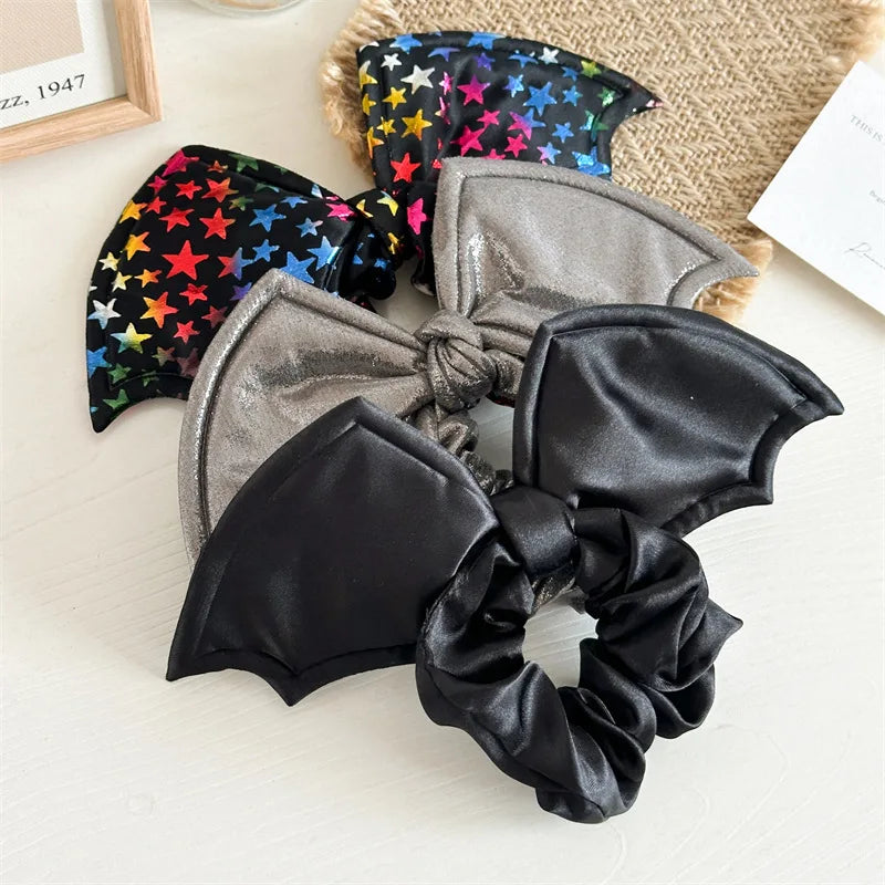 Little Night Flyer Bat-Wing Scrunchie