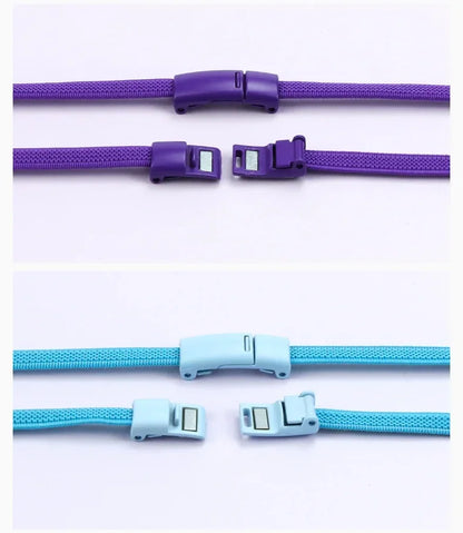Easy-Step Magnetic No-Tie Shoelaces (Colors)