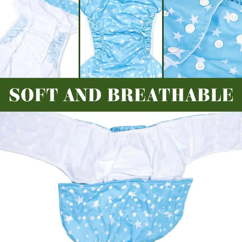 Starry Blue ABDL Training Diaper