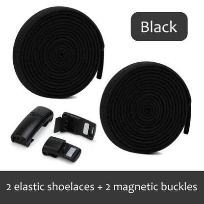 Easy-Step Magnetic No-Tie Shoelaces (Colors)