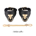 Genuine Leather Bondage Cuffs - Puppy's Aesthetics