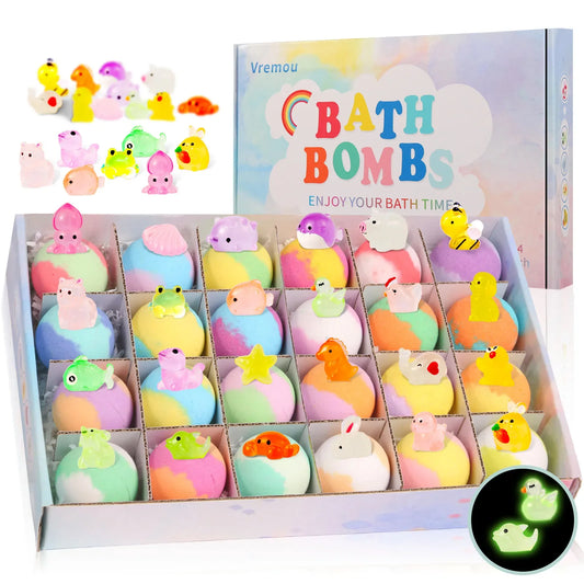 Mystery Fizz Surprise Bath Bomb Collection (24 Pack)
