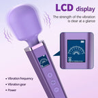 LCD Magic Wand – Powerful Clitoral Vibrator