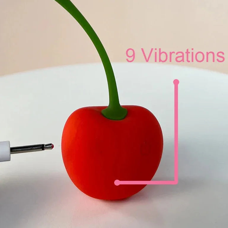 Cherry Love Bullet Egg – 9 Vibrations - Puppy's Aesthetics