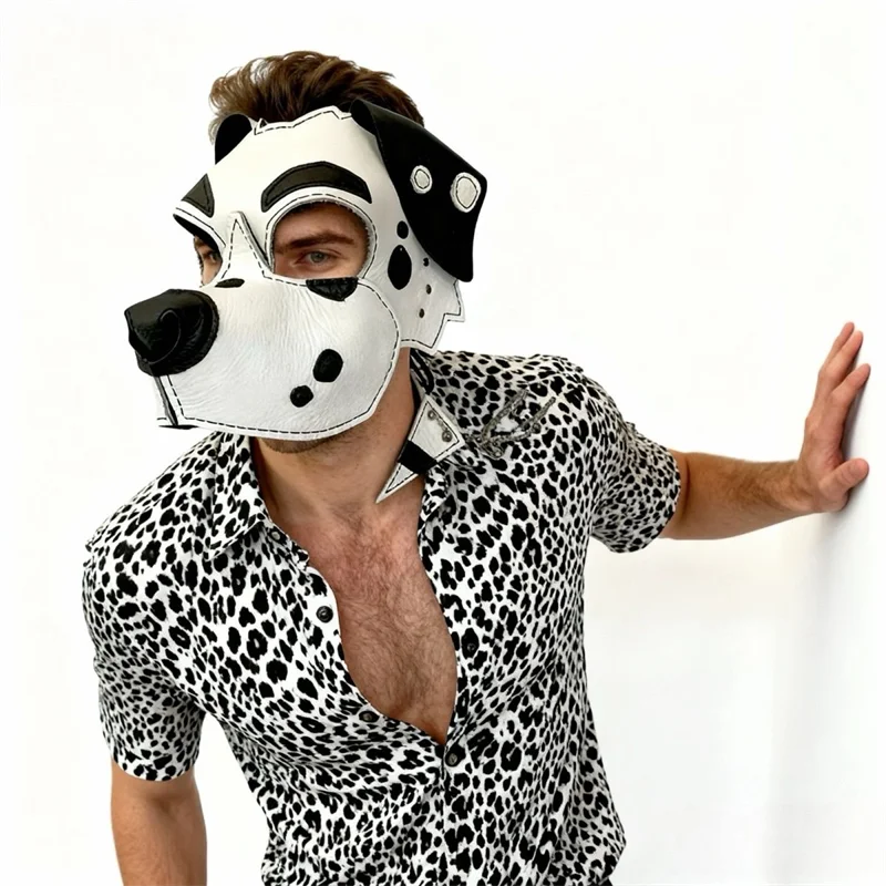 Spotty Sweetheart Dalmatian Petplay Mask