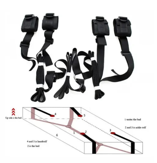 BDSM Bondage Restraints (Colors)