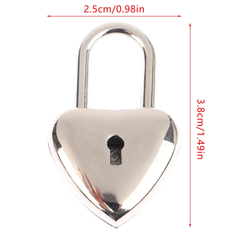 Silver Heart Keepsake Lock