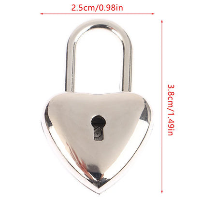 Silver Heart Keepsake Lock